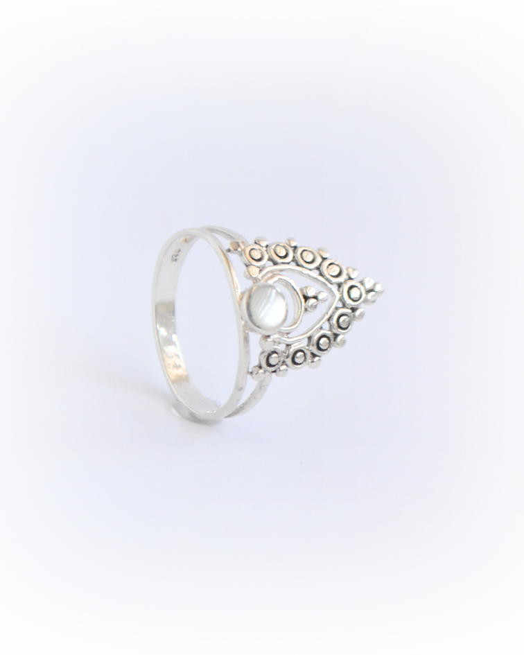 Anillo Maxi Corona Nácar 