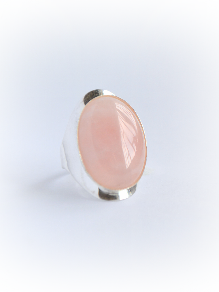 Anillo Maxi Cuarzo Rosa 3