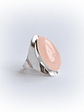 Anillo Maxi Cuarzo Rosa - Miniatura 4