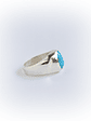 Anillo Sello Piedra Turquesa - Miniatura 3