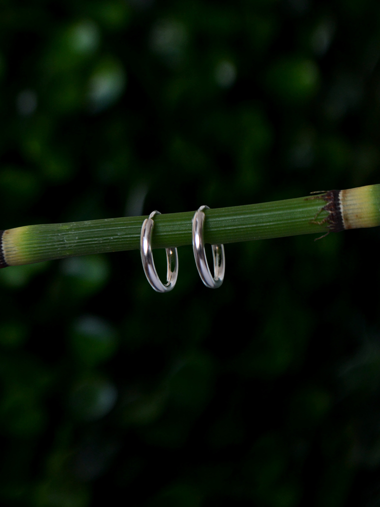 Argollas Lisas 12mm  2