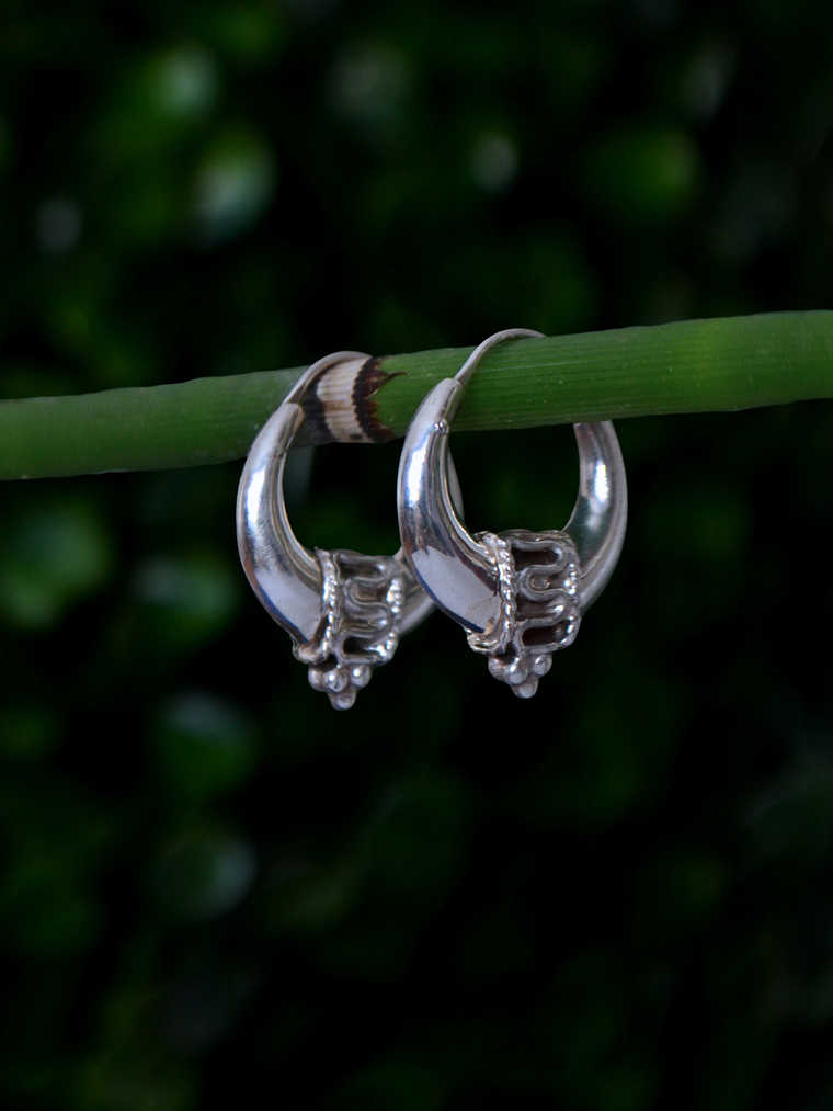 Argollas Bali Infladas 20mm 1