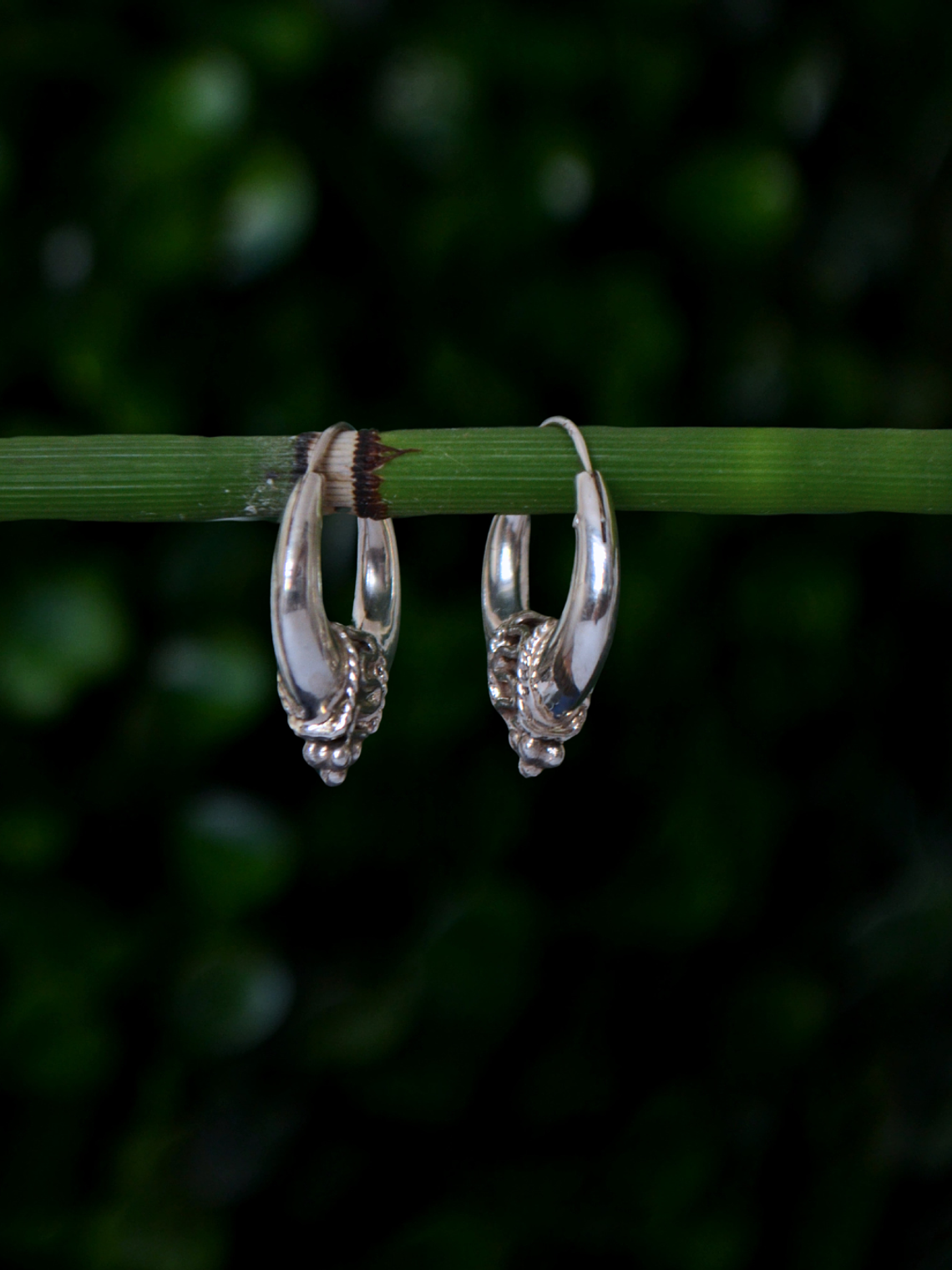 Argollas Bali Infladas 20mm 3