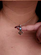 Colgante Ralún Piedra Luna y Cuarzo Ahumado - Miniatura 2