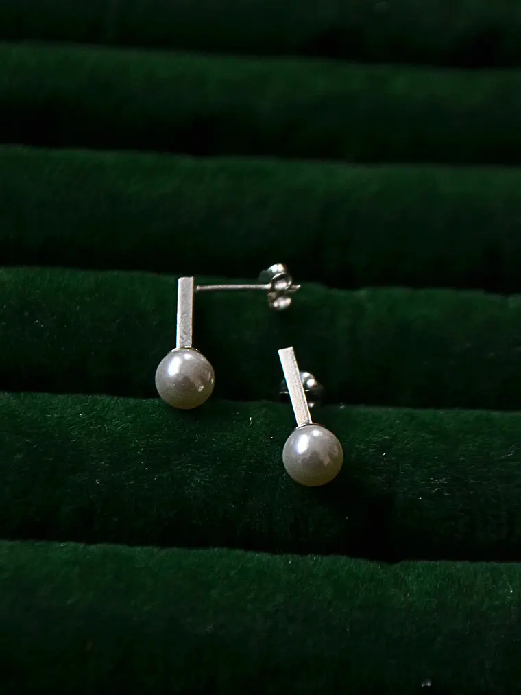 Aros Largos Perlas 2