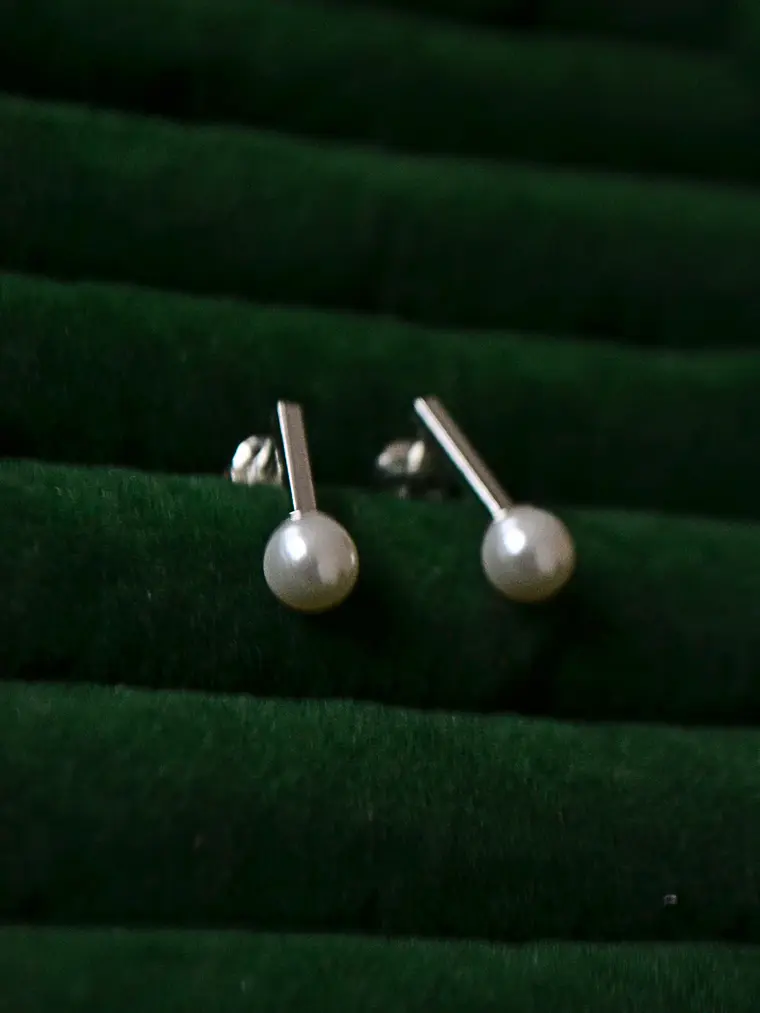 Aros Largos Perlas 3