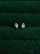Aros Étnico Gota Cuarzo Rosa  - Miniatura 1