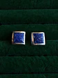 Aros Cielo Andino Lapislázuli - Hecho a mano - Miniatura 2