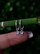 Argollas 12mm Estrellas Circón - Miniatura 3