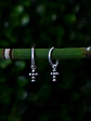 Argollas 12mm Cruz Esferas - Miniatura 1
