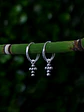 Argollas 12mm Cruz Esferas - Miniatura 3