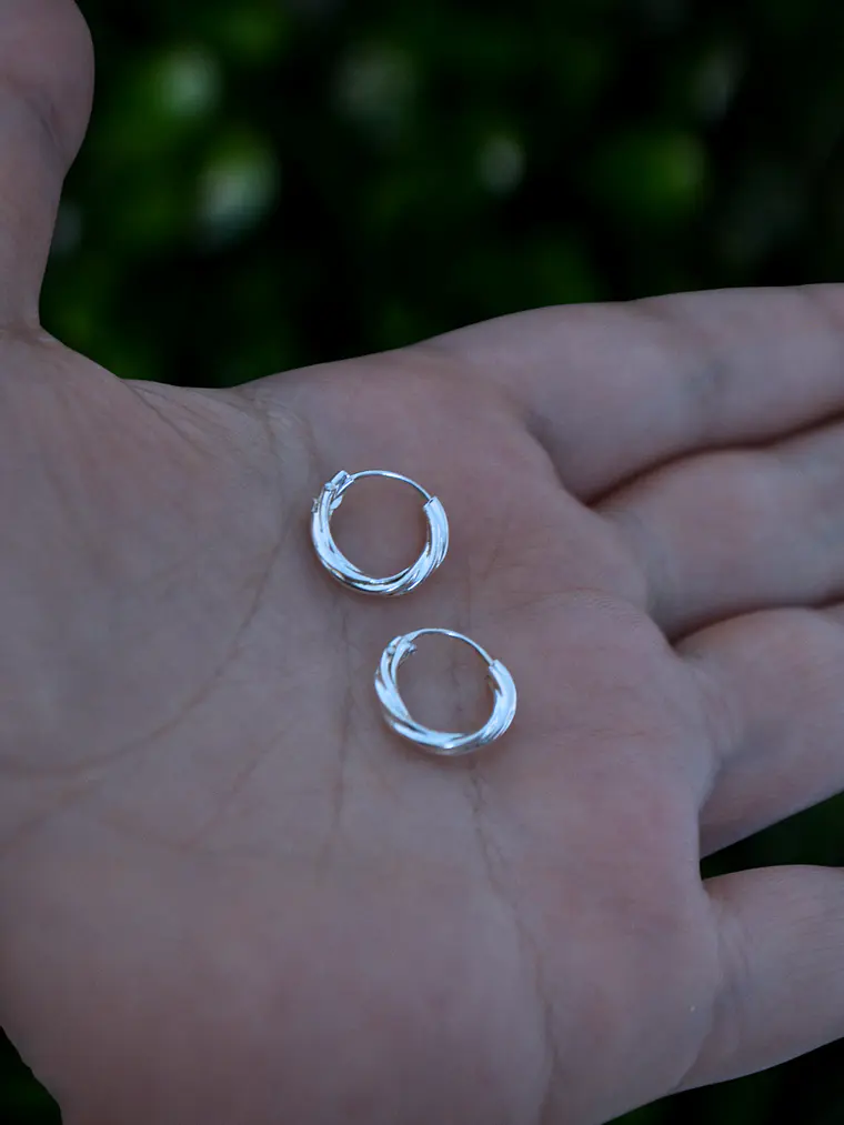 Argollas Espiral 12mm  2