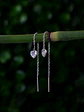 Aros Pasador Corazón Circón - Miniatura 3