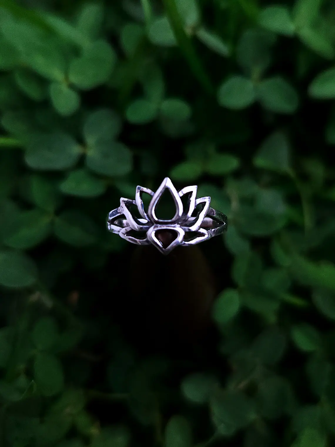 Anillo Midi Flor de Loto 1