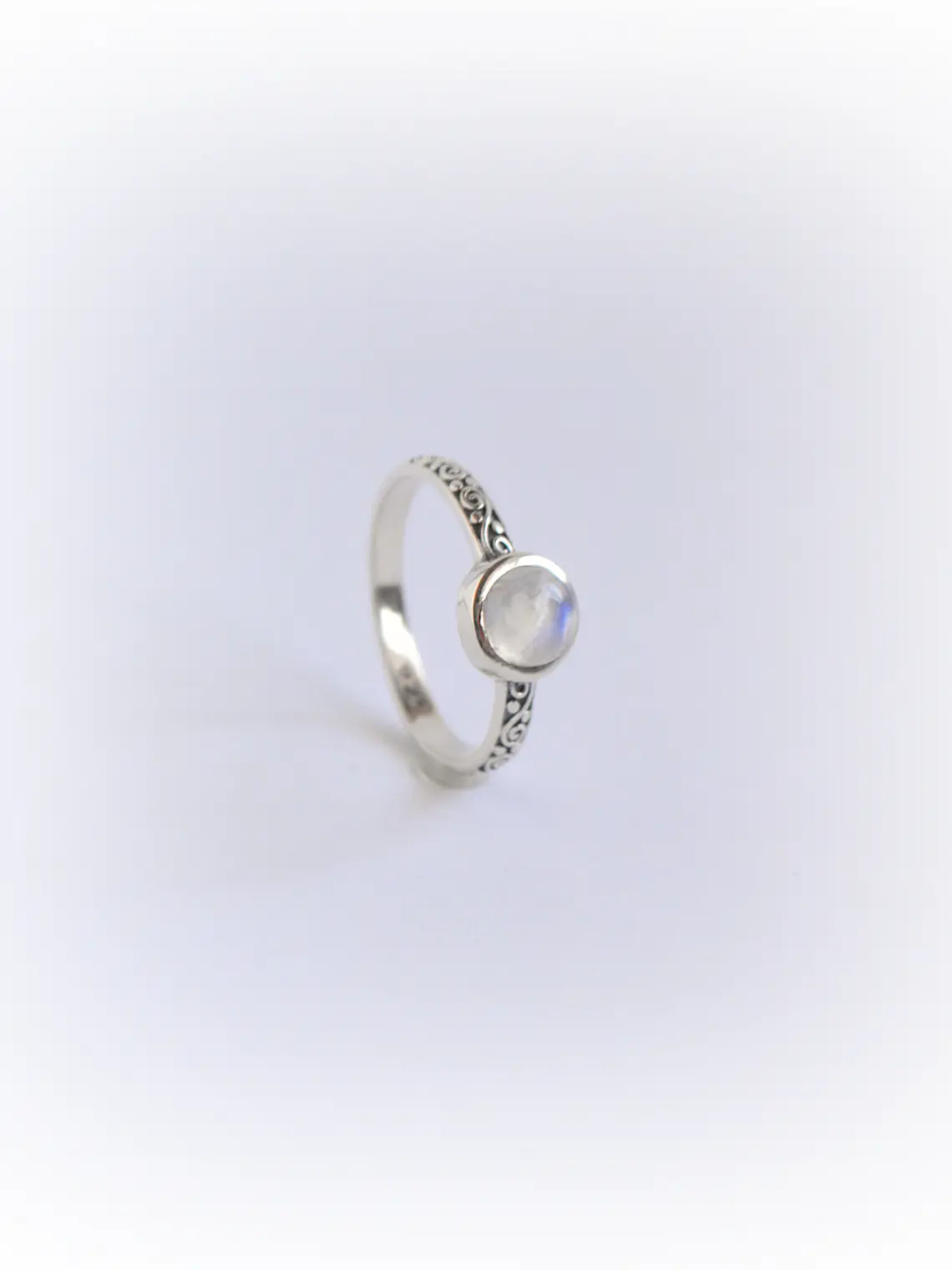 Anillo Bruma Piedra Luna 2
