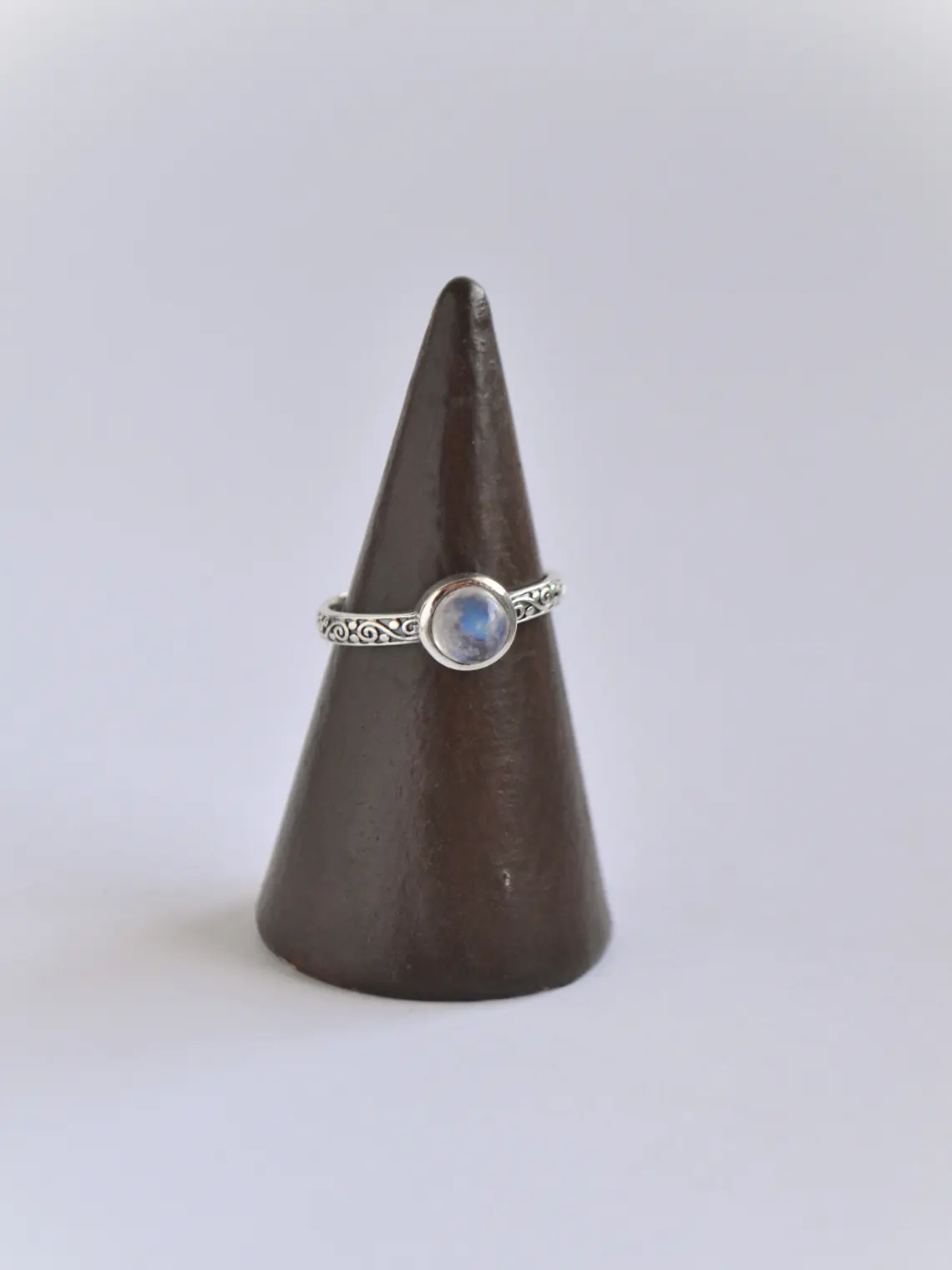 Anillo Bruma Piedra Luna 4