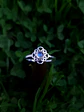 Anillo Flor Mandala Piedra Luna - Miniatura 1
