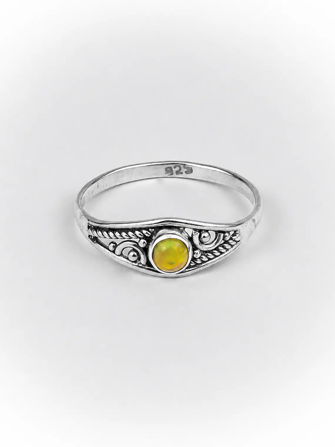 Anillo Étnico Ópalo Etíope 2