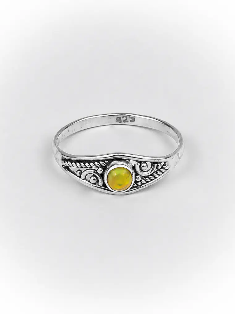 Anillo Étnico Ópalo Etíope 2
