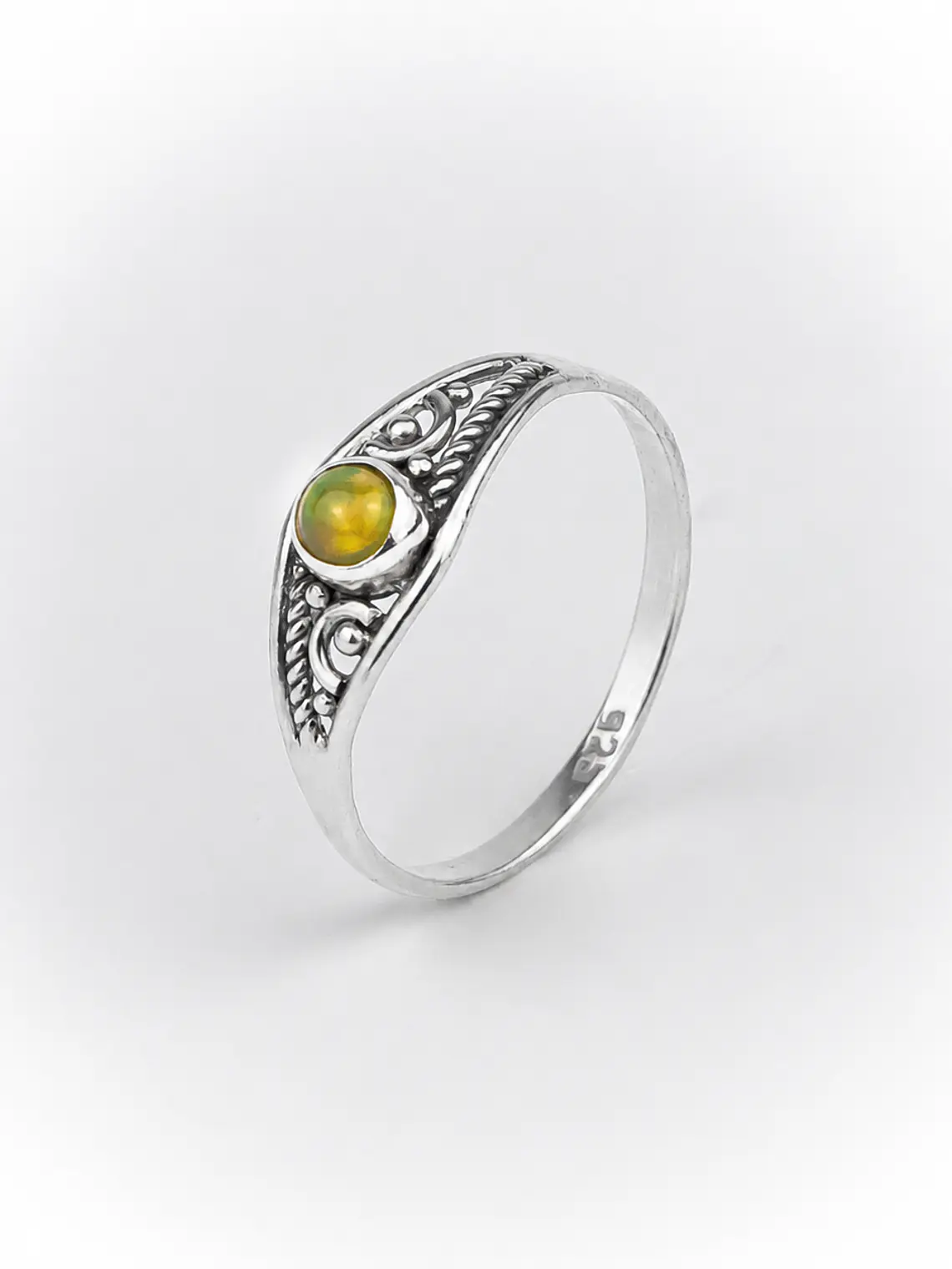 Anillo Étnico Ópalo Etíope 1
