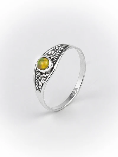 Anillo Étnico Ópalo Etíope