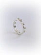 Anillo Corona Topacio Blanco - Miniatura 1