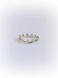 Anillo Corona Topacio Blanco - Miniatura 2