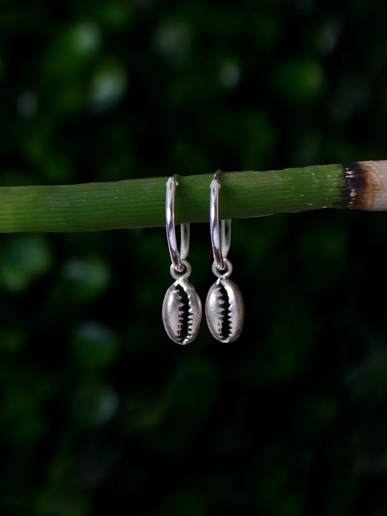Argollas 14mm Conchas Marinas 1