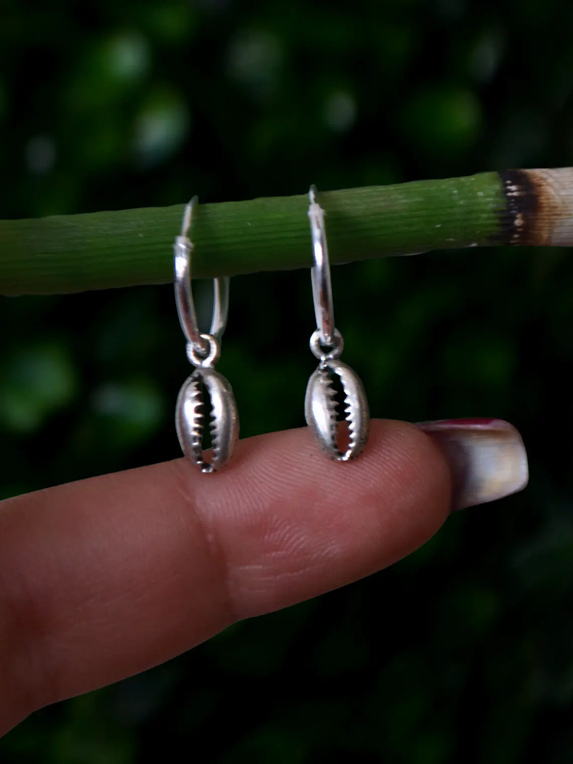 Argollas 14mm Conchas Marinas 3