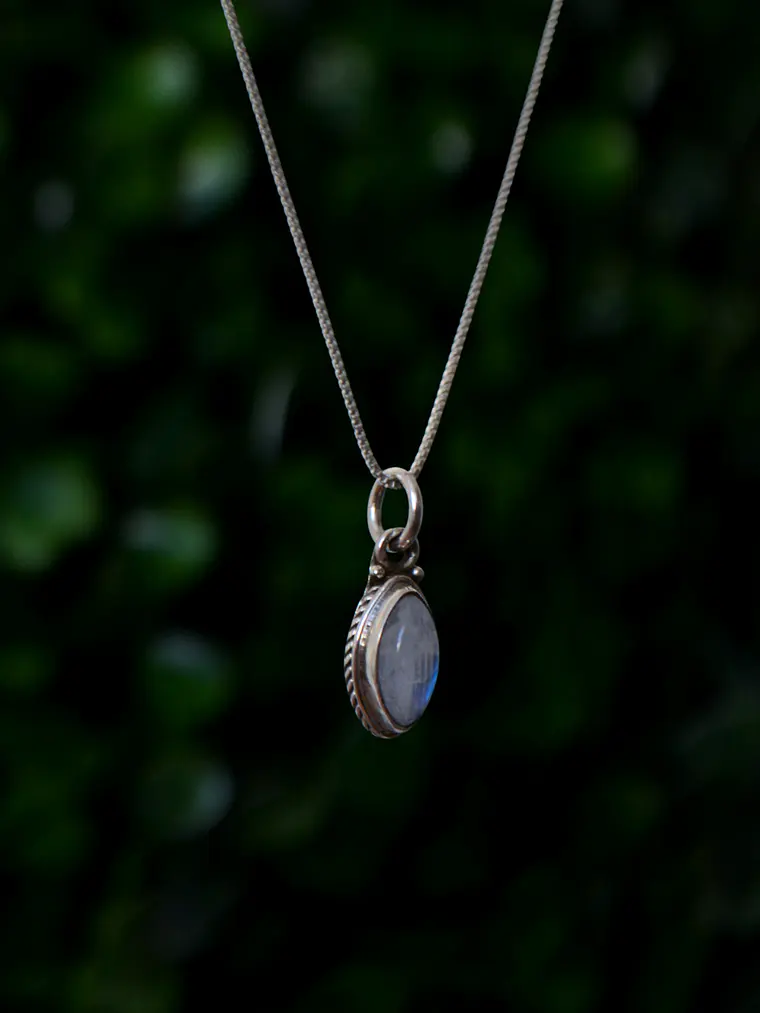 Colgante Maite Piedra Luna 2