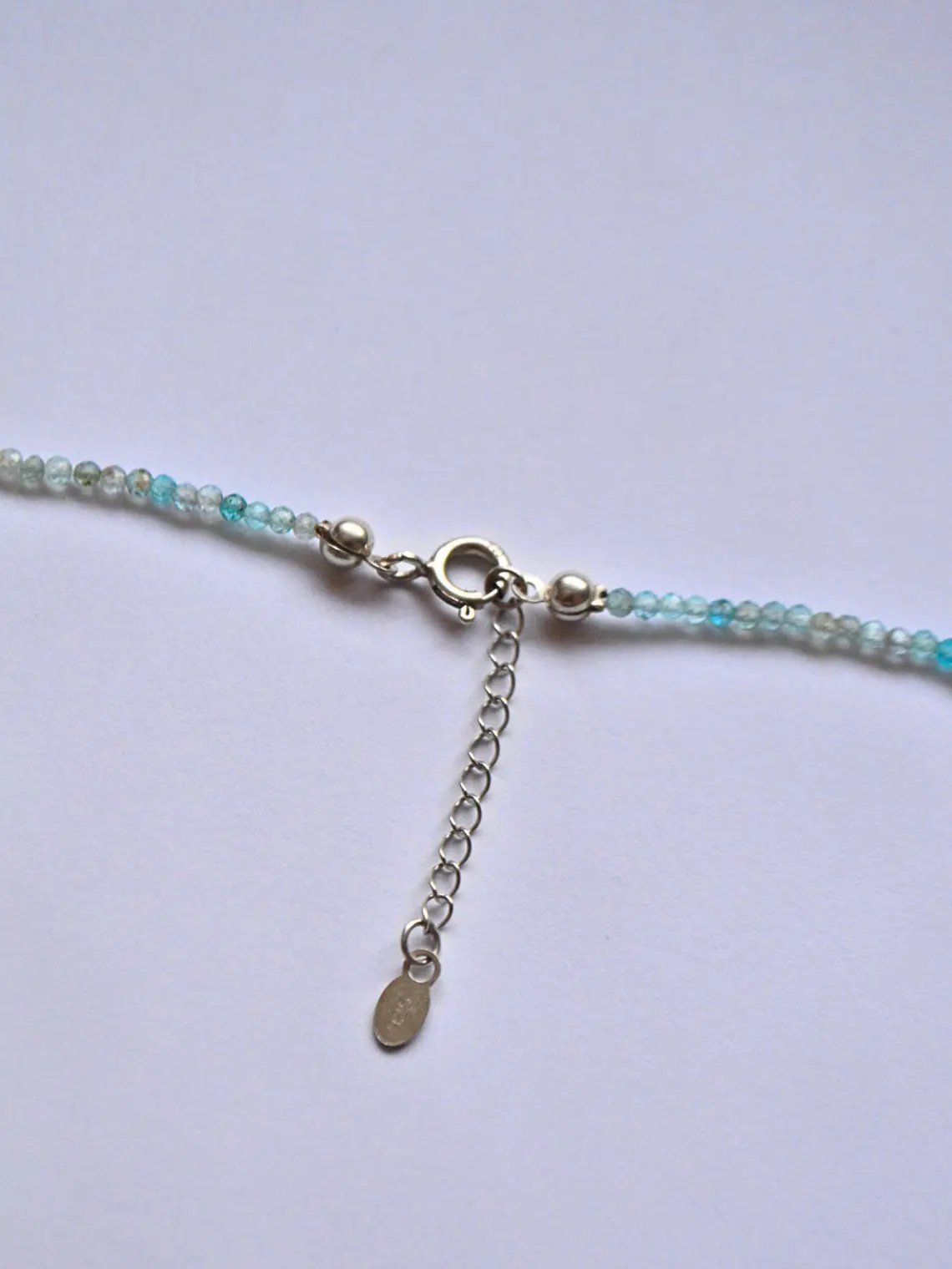 Collar Mostacillas Amazonita 3