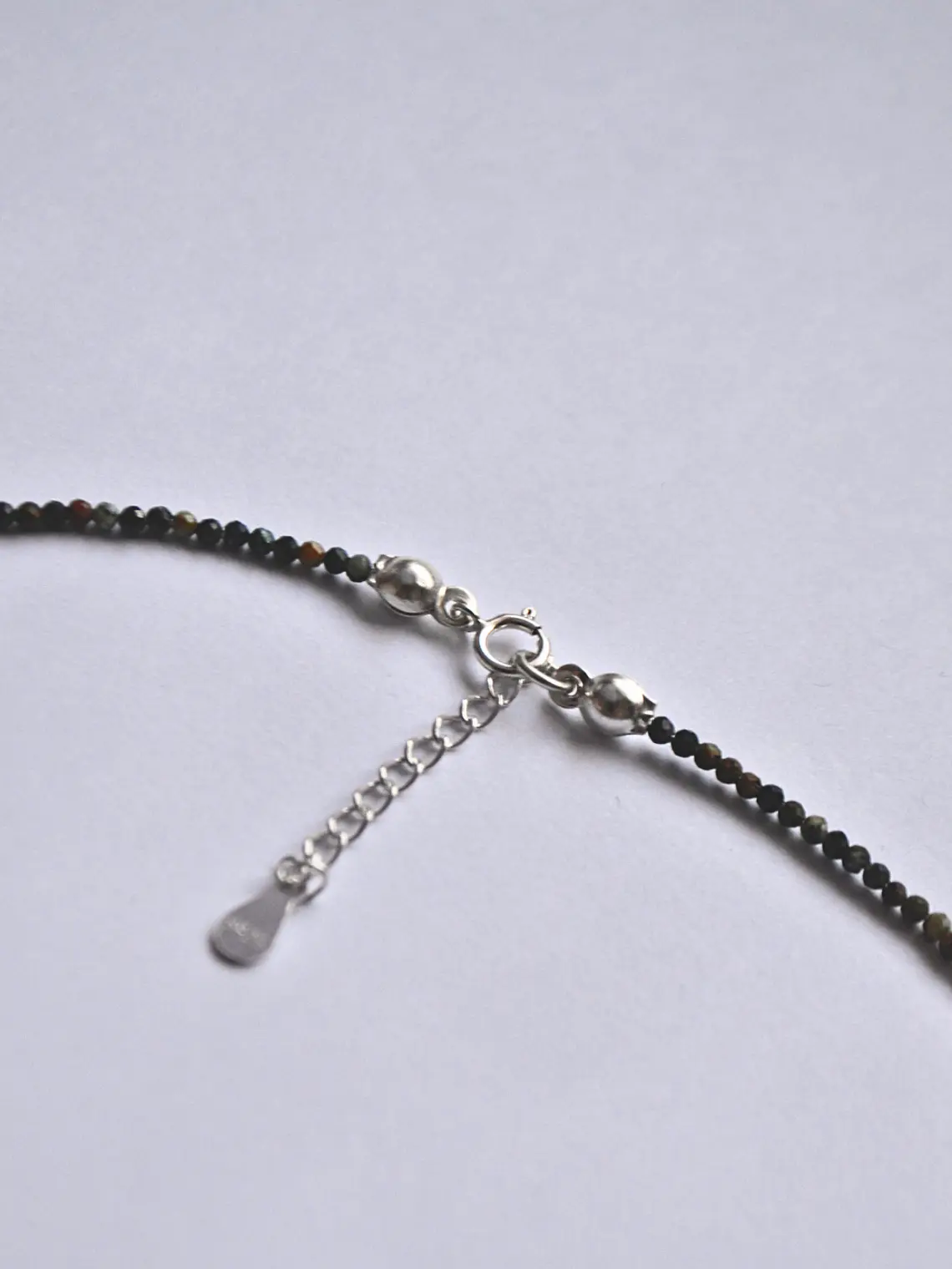 Collar Mostacillas Crisocola 3