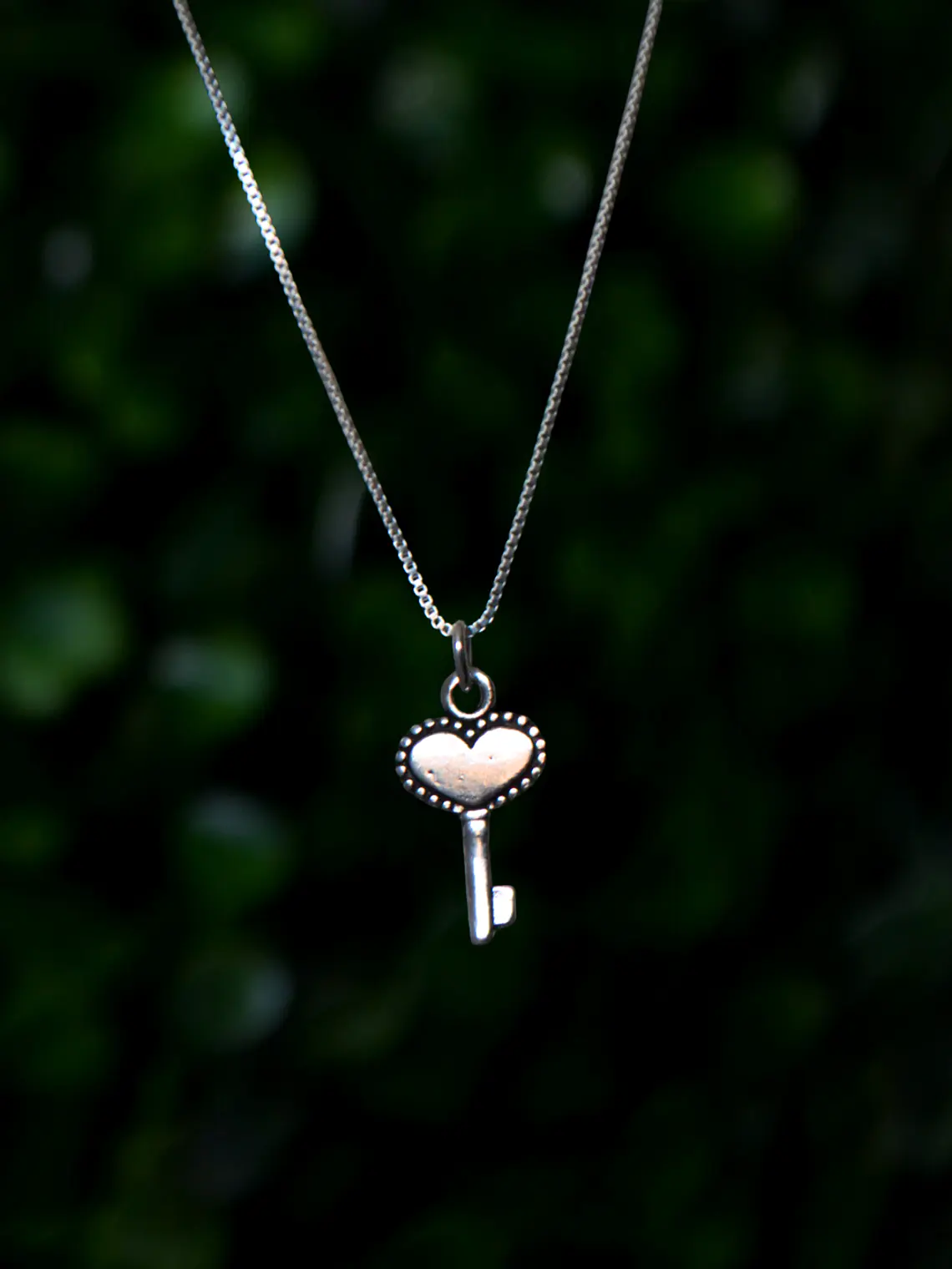 Colgante Mini Llave Corazón  1