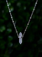 Collar Punta Cuarzo Cristal y Circones - Miniatura 1