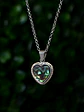 Colgante Corazón Mini Entorchado Abalone - Miniatura 1
