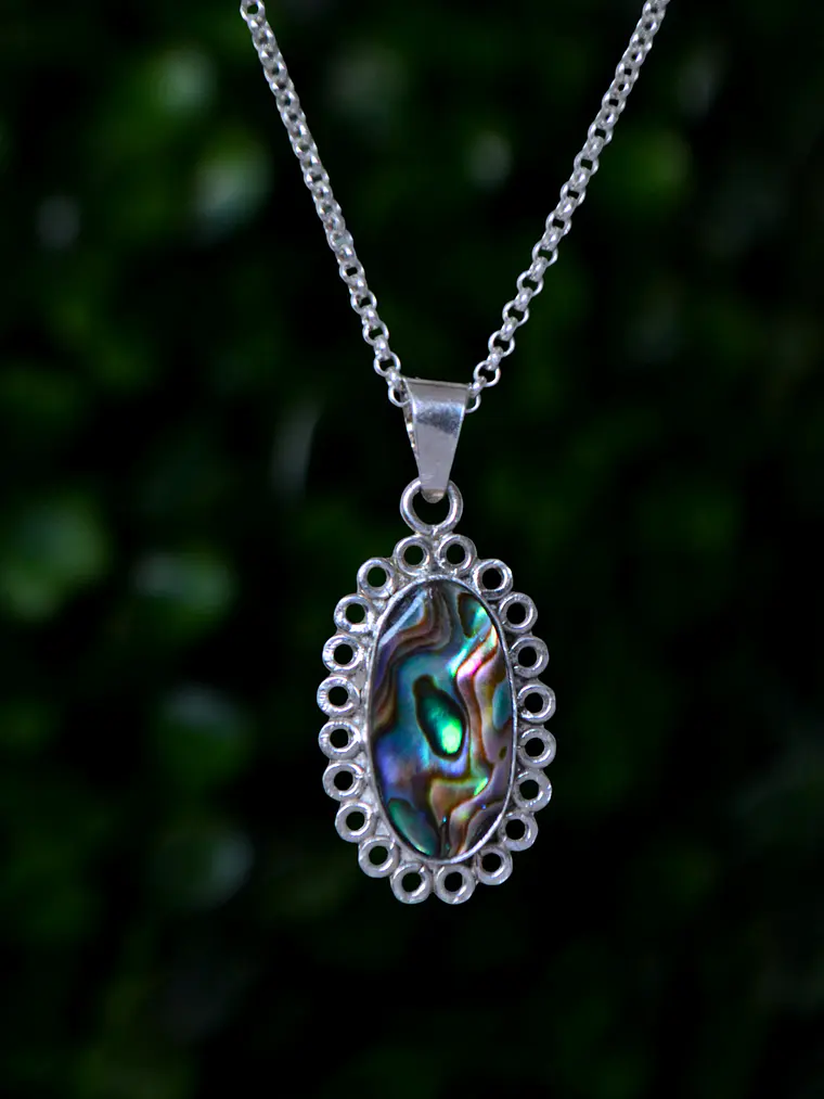 Colgante Abalone Circulos 1