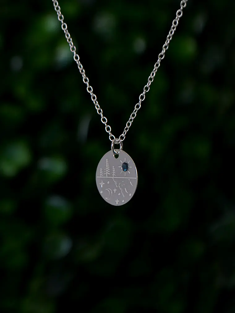 Collar Montaña Día y Noche 45cm 3