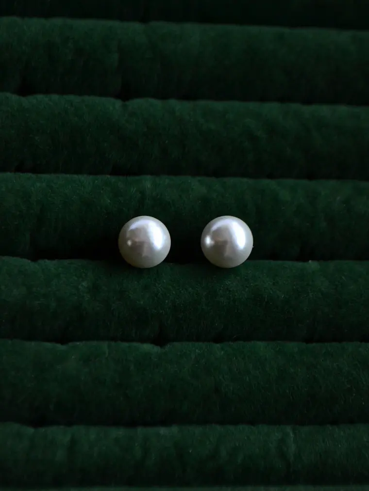 Aros Perlas Plata 925 4