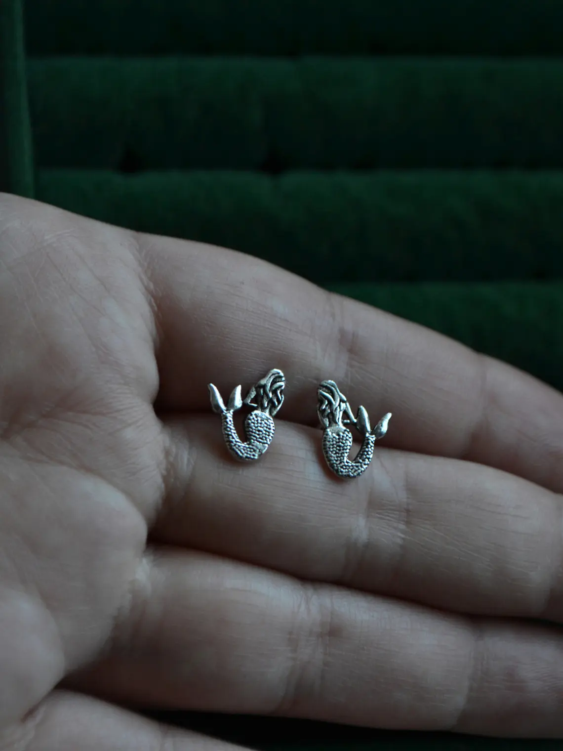 Aros Sirena del Mar 9x12mm 2