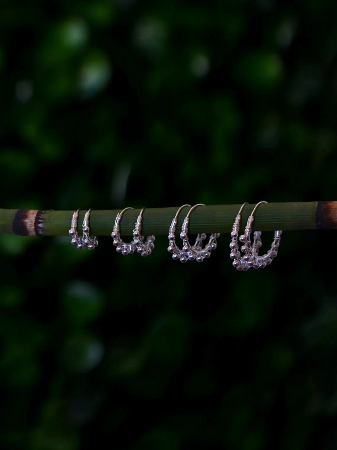 Argollas Esferas Plata 925 2