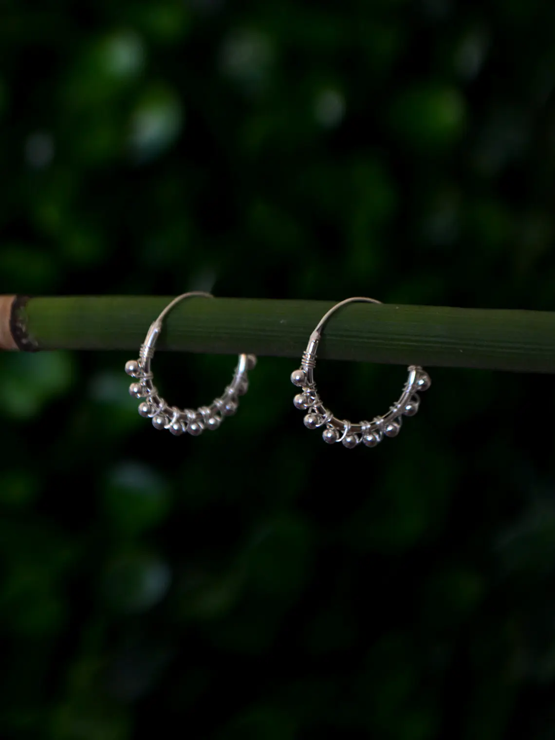 Argollas Esferas Plata 925 7