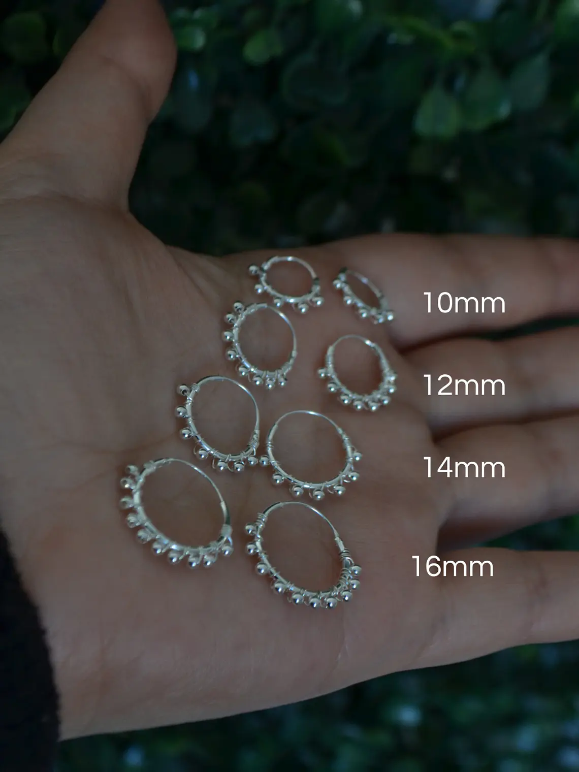 Argollas Esferas Plata 925 3