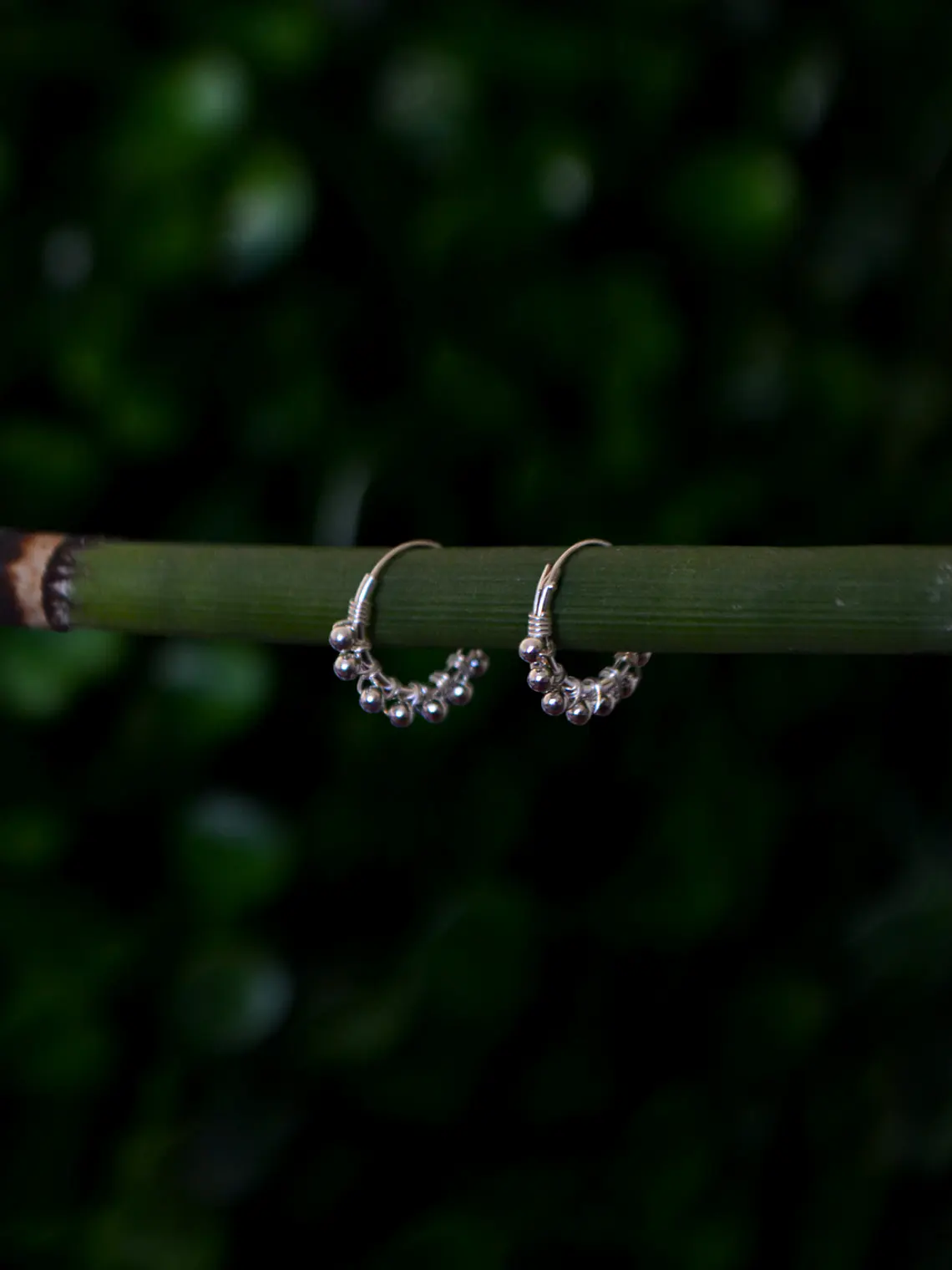 Argollas Esferas Plata 925 5