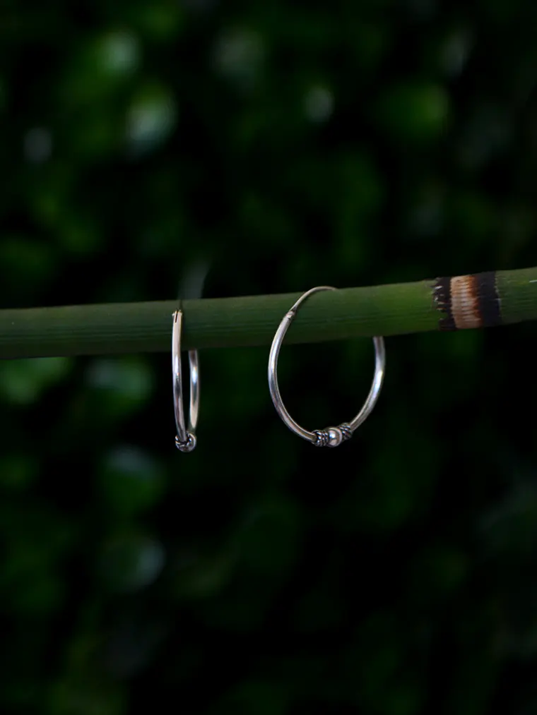 Argollas Bali Esfera 20mm 2