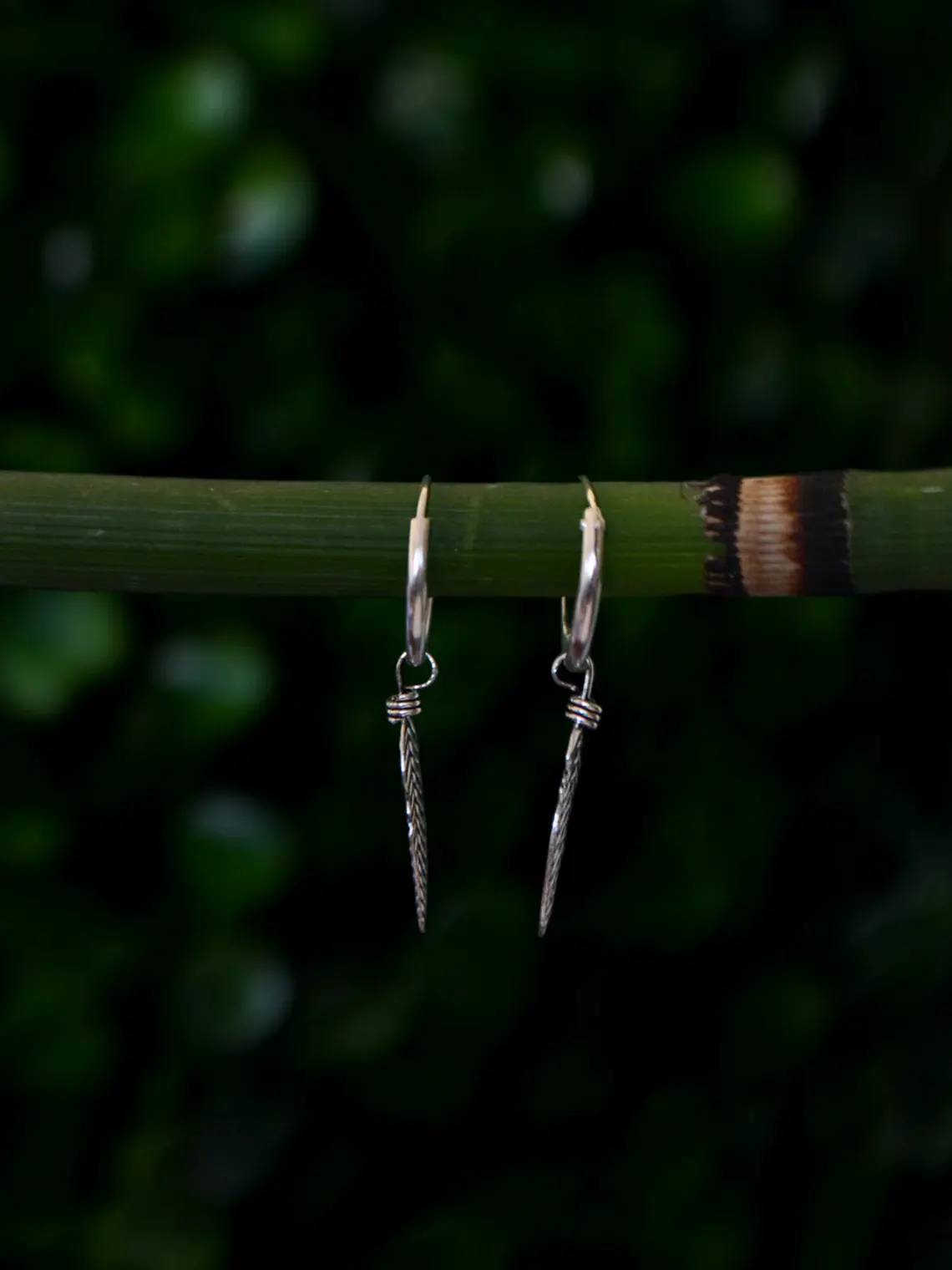 Argollas 12mm Plumas 2