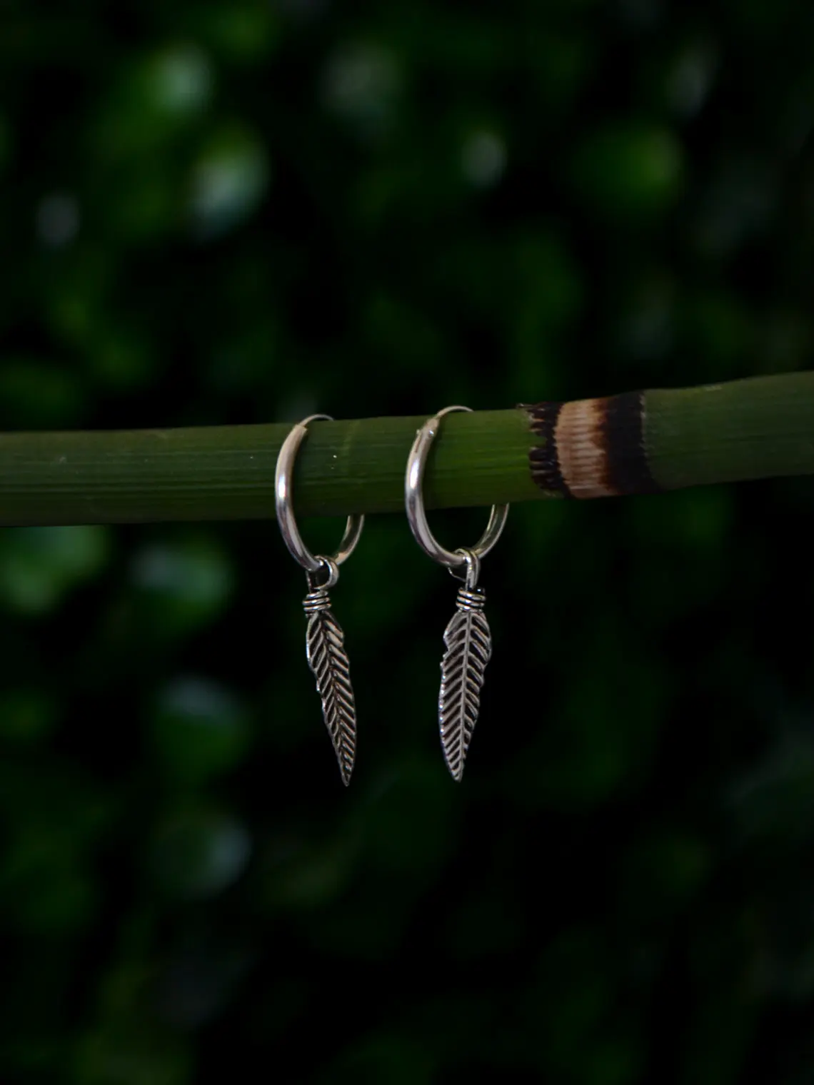 Argollas 12mm Plumas 1