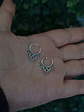 Argollas Tribal Gota 12×20mm - Miniatura 2