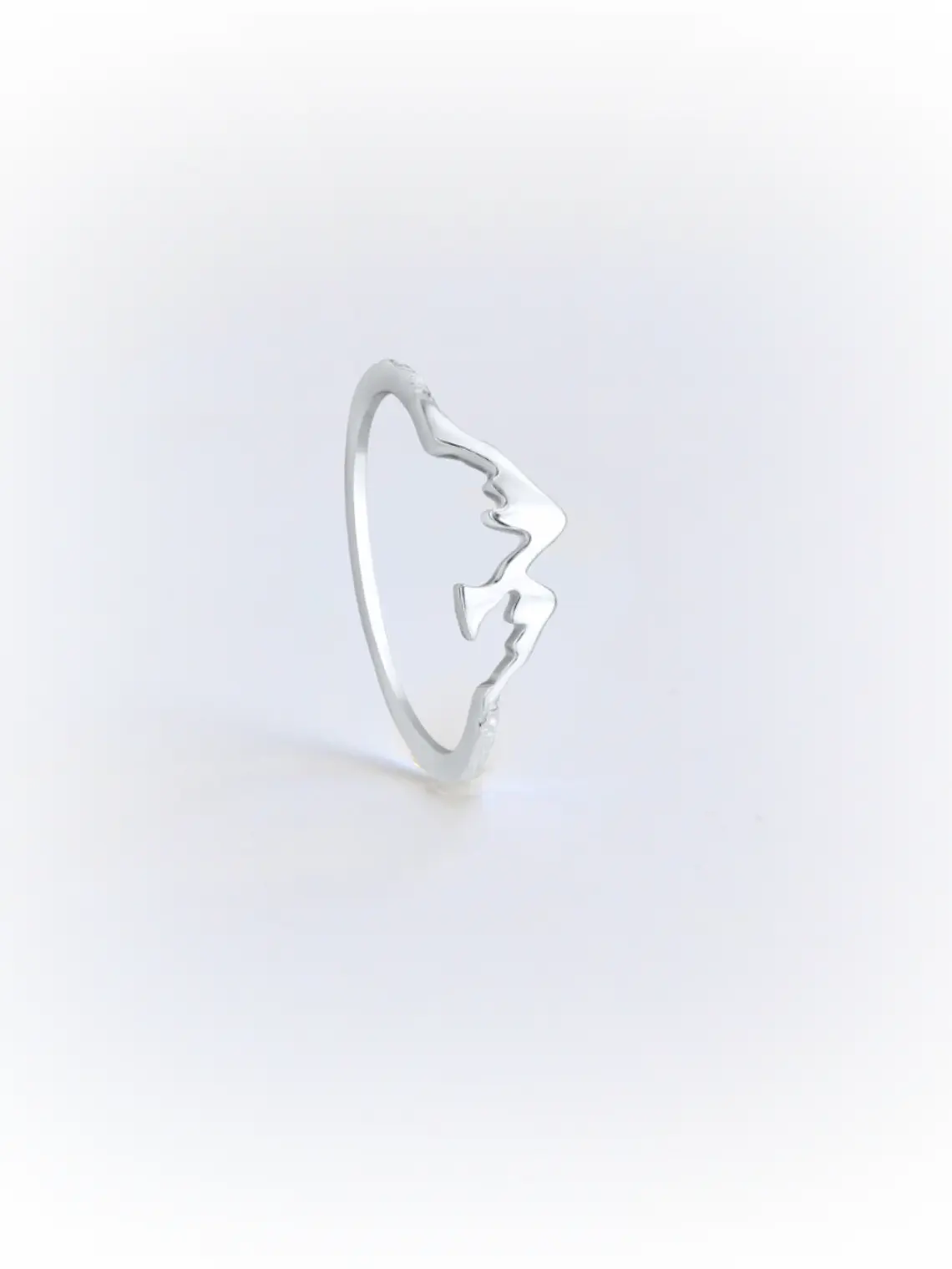 Anillo Montañas Plata 950 1