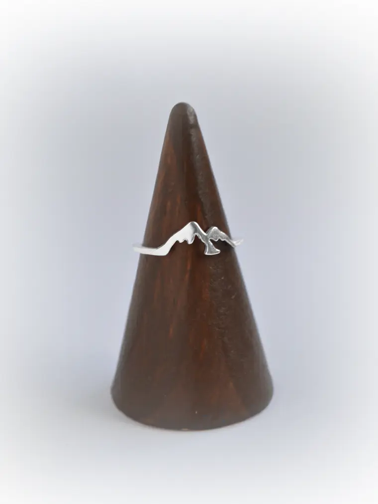 Anillo Montañas Plata 950 2