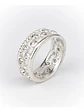 Set Anillos Apilables Topacio Blanco - Miniatura 1